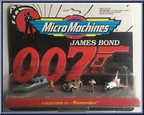 Collection #2 - Moonraker from James Bond - Micro Machines manufactured by Galoob [Front]
