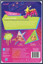 Jem from Jem and the Holograms - ReAction Figures manufactured by Super7 [Back]