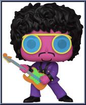 Jimi Hendrix (Blacklight) Action Figure