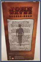 John Wayne (The Duke) from John Wayne - Wacky Wobblers manufactured by Funko [Back]