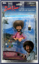 Bob Ross & Peapod Action Figure