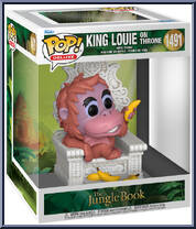 King Louie on Throne (Deluxe) from Jungle Book - Pop! Vinyl Figures manufactured by Funko [Front]