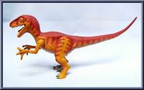 Velociraptor from Jurassic Park - Dino Screams manufactured by Kenner [Loose]