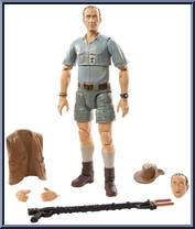 Robert Muldoon from Jurassic Park - Amber Collection - Humans manufactured by Mattel [Loose]