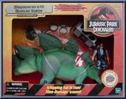 Stegosaurus with Dinosaur Hunter Action Figure