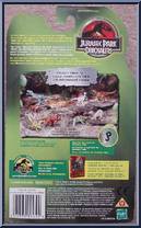 Velociraptor / Tyrannosaurus from Jurassic Park Dinosaurs (2004) - Dinosaur Packs manufactured by Hasbro [Back]