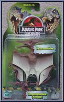 Pteranodon / Compsognathus "Compy" from Jurassic Park Dinosaurs (2004) - Dinosaur Packs manufactured by Hasbro [Front]