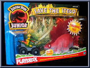 Save the Stego from Jurassic Park Junior - Deluxe manufactured by Playskool [Front]