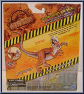 Velociraptor from Jurassic Park - Toys R Us - Dino Growlers manufactured by Hasbro [Back]