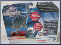Ankylosaurus from Jurassic World - Hybrid manufactured by Hasbro [Back]