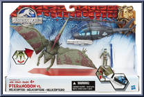 Pteranodon vs Helicopter from Jurassic World - Classic manufactured by Hasbro [Front]