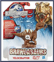 Velociraptor from Jurassic World - Brawlasaurs manufactured by Hasbro [Front]