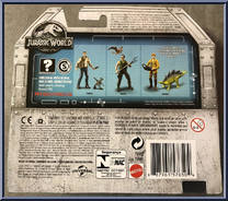Dionosaur Trainer Owen from Jurassic World 2 - Humans manufactured by Mattel [Back]