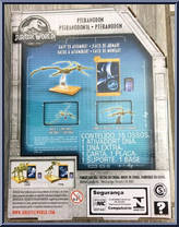 Pteanodon from Jurassic World 2 - Fossil Strikers manufactured by Mattel [Back]