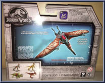 Pteanodon from Jurassic World 2 - Battle Damage manufactured by Mattel [Back]