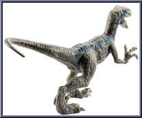 Velociraptor "Blue" from Jurassic World 2 - Attack Packs manufactured by Mattel [Loose]