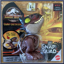 Carnotaurus Toro from Jurassic World - Camp Cretaceous - Snap Squad manufactured by Mattel [Front]