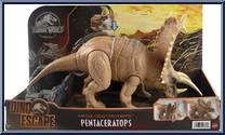 Pentaceratops from Jurassic World - Camp Cretaceous - Dino Escape - Mega Destroyers manufactured by Mattel [Front]
