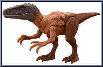 Herrerasaurus from Jurassic World - Chaos Theory - Strike Attack manufactured by Mattel [Loose]