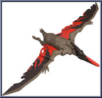 Pteranodon from Jurassic World - Chaos Theory - Wild Roar manufactured by Mattel [Loose]