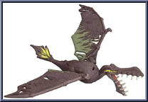 Thapunngaka from Jurassic World - Chaos Theory - Strike Attack manufactured by Mattel [Loose]