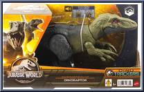 Orkoraptor from Jurassic World - Dino Tracker - Wild Roar manufactured by Mattel [Front]
