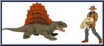 Dr. Alan Grant & Dimetrodon Action Figure