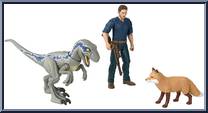 Owen & Velociraptor 'Beta' Action Figure