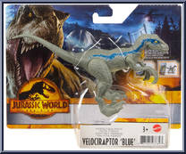 Velociraptor 'Blue' from Jurassic World - Dominion - Ferocious Pack manufactured by Mattel [Front]