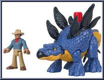 Dominion Stegosaurus Dinosaur & Dr. Grant Action Figure