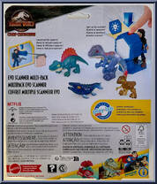 Evo-Scanner Multi-Pack Light-Up Dinosaur Playset from Jurassic World - Imaginext - Basic Series manufactured by Fisher-Price [Back]
