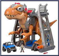 Owen Grady And T. Rex Dinosaur Action Figure