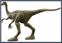 Gallimimus (Green) from Jurassic World - Legacy Collection - Basic Series manufactured by Mattel [Loose]