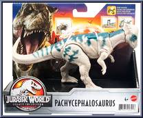 Pachycephalosaurus (Tan) from Jurassic World - Legacy Collection - Basic Series manufactured by Mattel [Front]