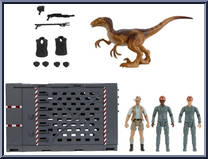 Velociraptor Containment Chaos Pack from Jurassic World - Legacy Collection - Packs manufactured by Mattel [Loose]