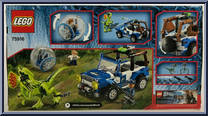 Dilophosaurus Ambush from Jurassic World - Basic Series manufactured by Lego [Back]