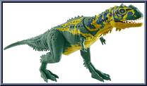 Majungasaurus from Jurassic World - Primal Attack - Sound Strike manufactured by Mattel [Loose]