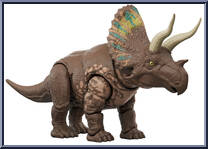 Eotriceratops from Jurassic World - Rebirth - Gigantic Thrashers manufactured by Mattel [Loose]