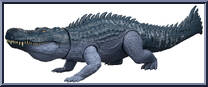 Purussaurus from Jurassic World - Rebirth - Gigantic Thrashers manufactured by Mattel [Loose]