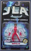 Impulse from Justice League America (JLA) - Basic Series manufactured by Kenner [Front]