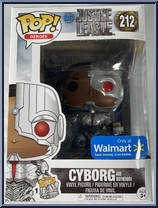 Cyborg and Motherbox from Justice League - Pop! Vinyl Figures manufactured by Funko [Front]
