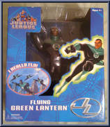 Flying Green Lantern from Justice League - Flying Figures manufactured by Fusion Toys [Front]