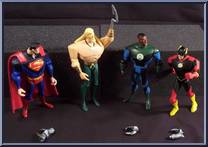 Journey to Atlantis (Aquaman, The Flash, Green Lantern and Superman) from Justice League - Multi-Packs manufactured by Mattel [Loose]