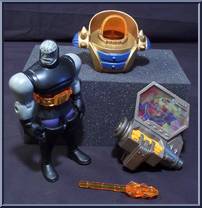 Darkseid (Gray) from Justice League - Mission Vision manufactured by Mattel [Loose]