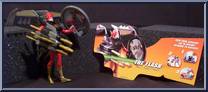Flash (Gray Armor) from Justice League - Mission Vision manufactured by Mattel [Loose]
