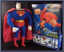 Superman from Justice League - Plush - 18" Electronic manufactured by Mattel [Loose]