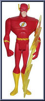 Flash (Lightning Bolt) from Justice League Unlimited - DC Super Heroes - Purple Cards manufactured by Mattel [Loose]