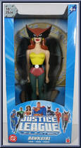 Hawkgirl from Justice League Unlimited - 10" Scale - Blue Box manufactured by Mattel [Front]