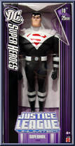 Superman (Justice Lords) from Justice League Unlimited - 10" Scale - DC Super Heroes - Purple Box manufactured by Mattel [Front]