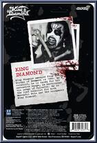 King Diamond (Mercyful Fate) (First Tour) from King Diamond - ReAction Figures manufactured by Super7 [Back]